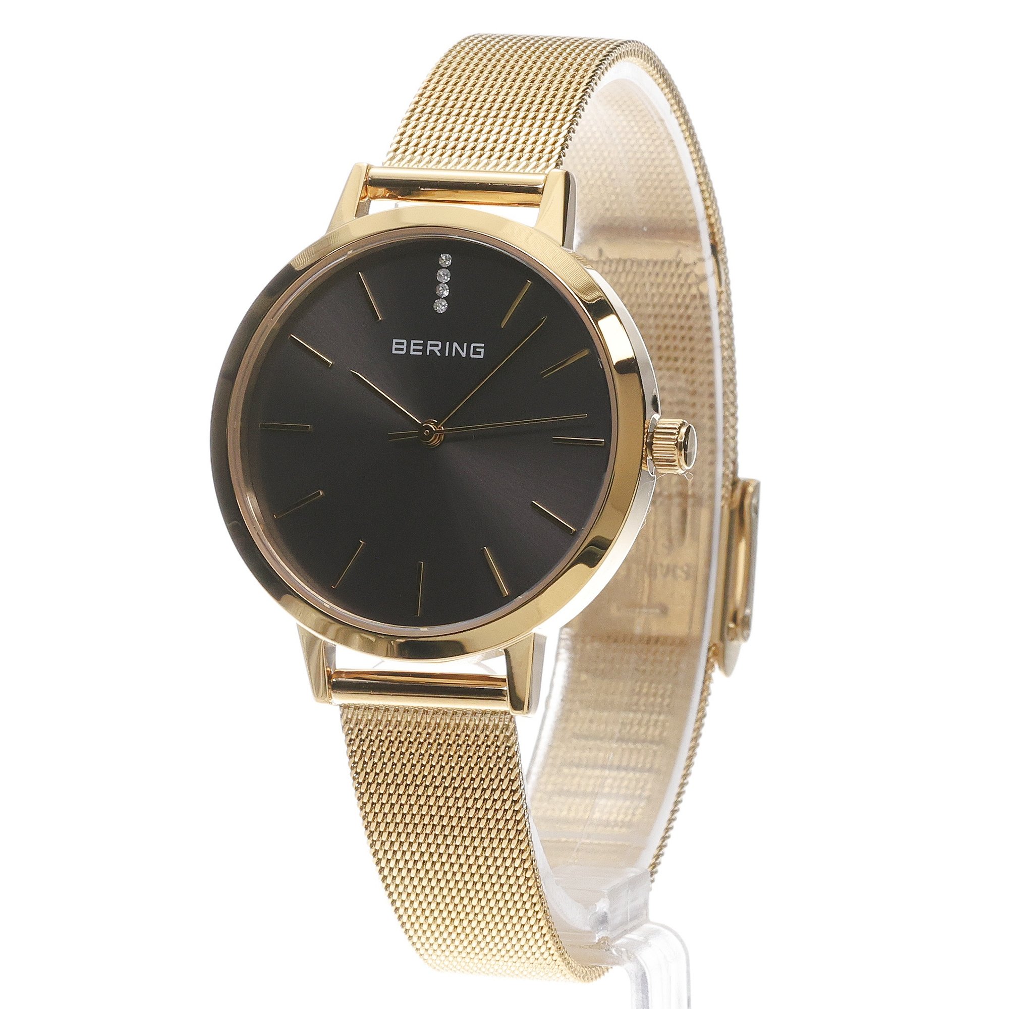 Bering 13434-339 zegarek złoty klasyczny Classic bransoleta - miniatura 2