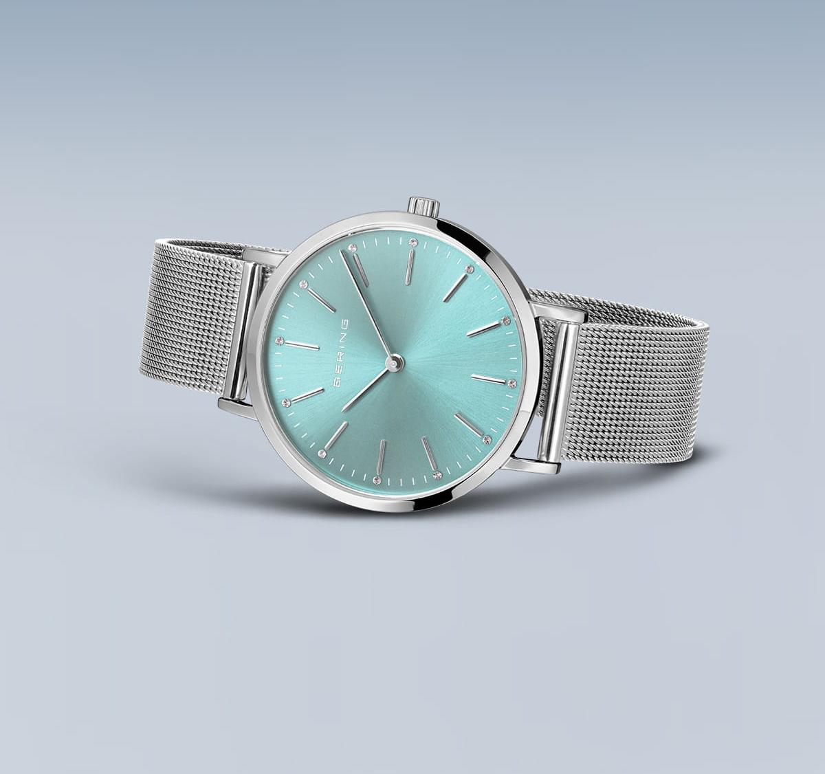 Bering 14134-005-GWP zegarek srebrny klasyczny Classic bransoleta - miniatura 5