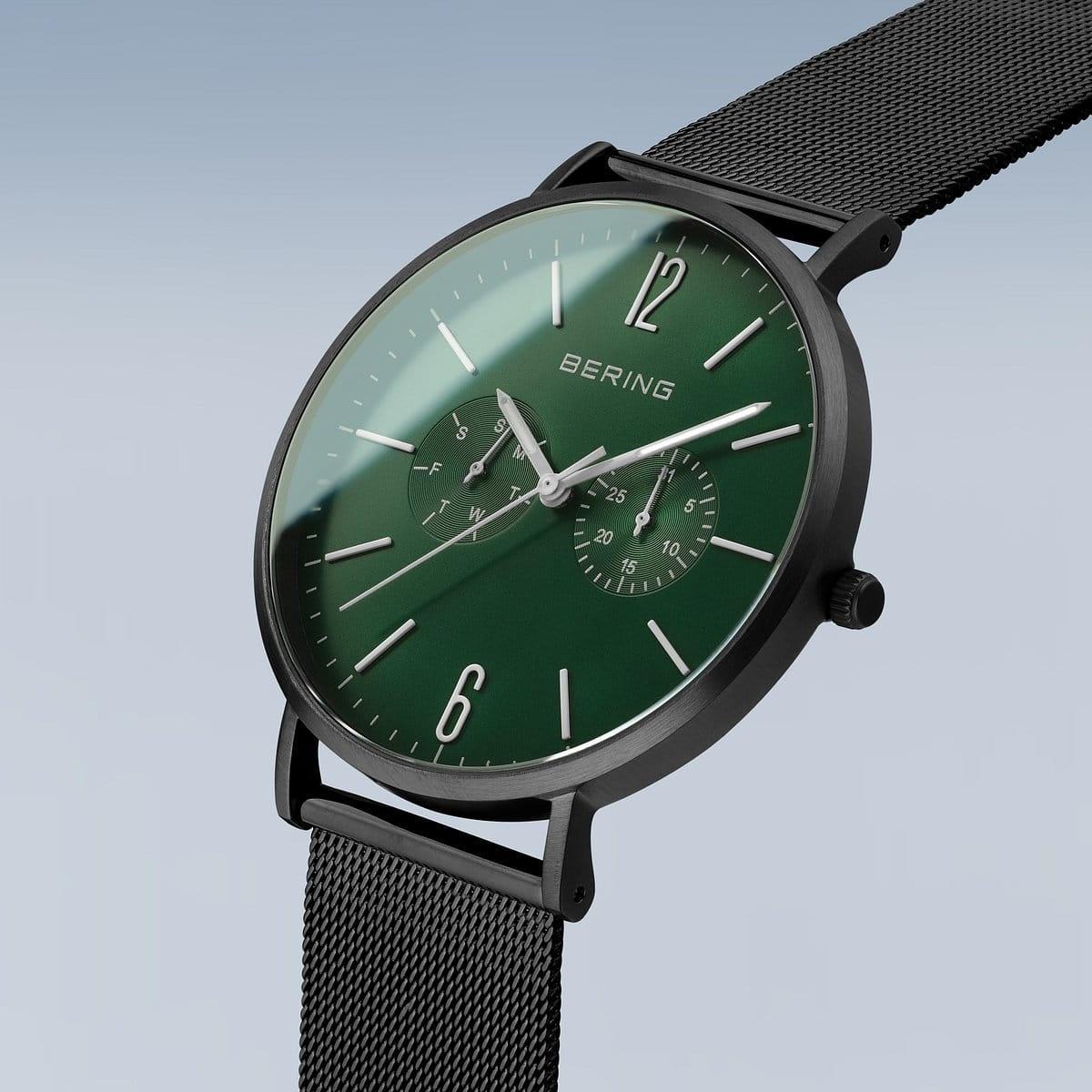 Bering 14240-128 zegarek czarny klasyczny Classic bransoleta - miniatura 5