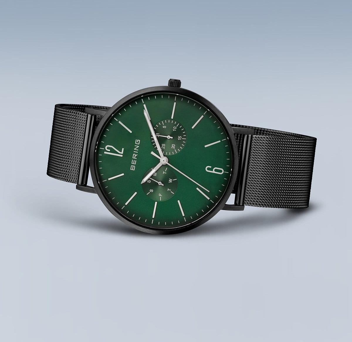 Bering 14240-128 zegarek czarny klasyczny Classic bransoleta - miniatura 6