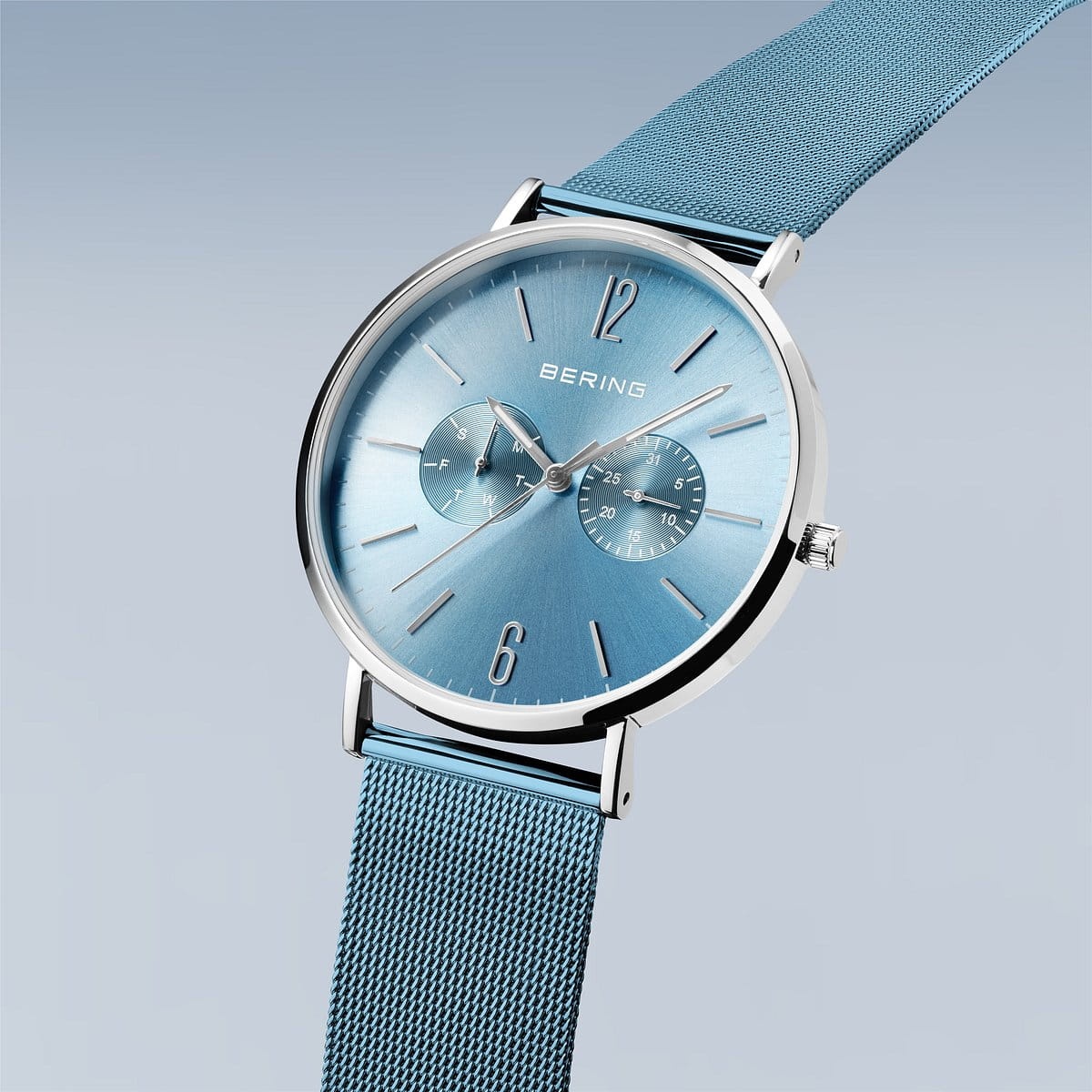 Bering 14240-809 zegarek srebrny klasyczny Classic bransoleta - miniatura 5