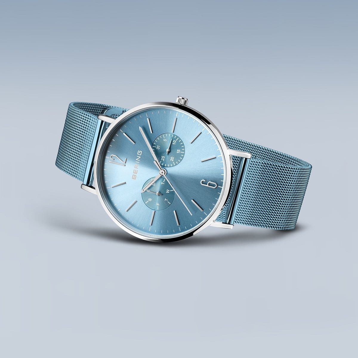 Bering 14240-809 zegarek srebrny klasyczny Classic bransoleta - miniatura 6