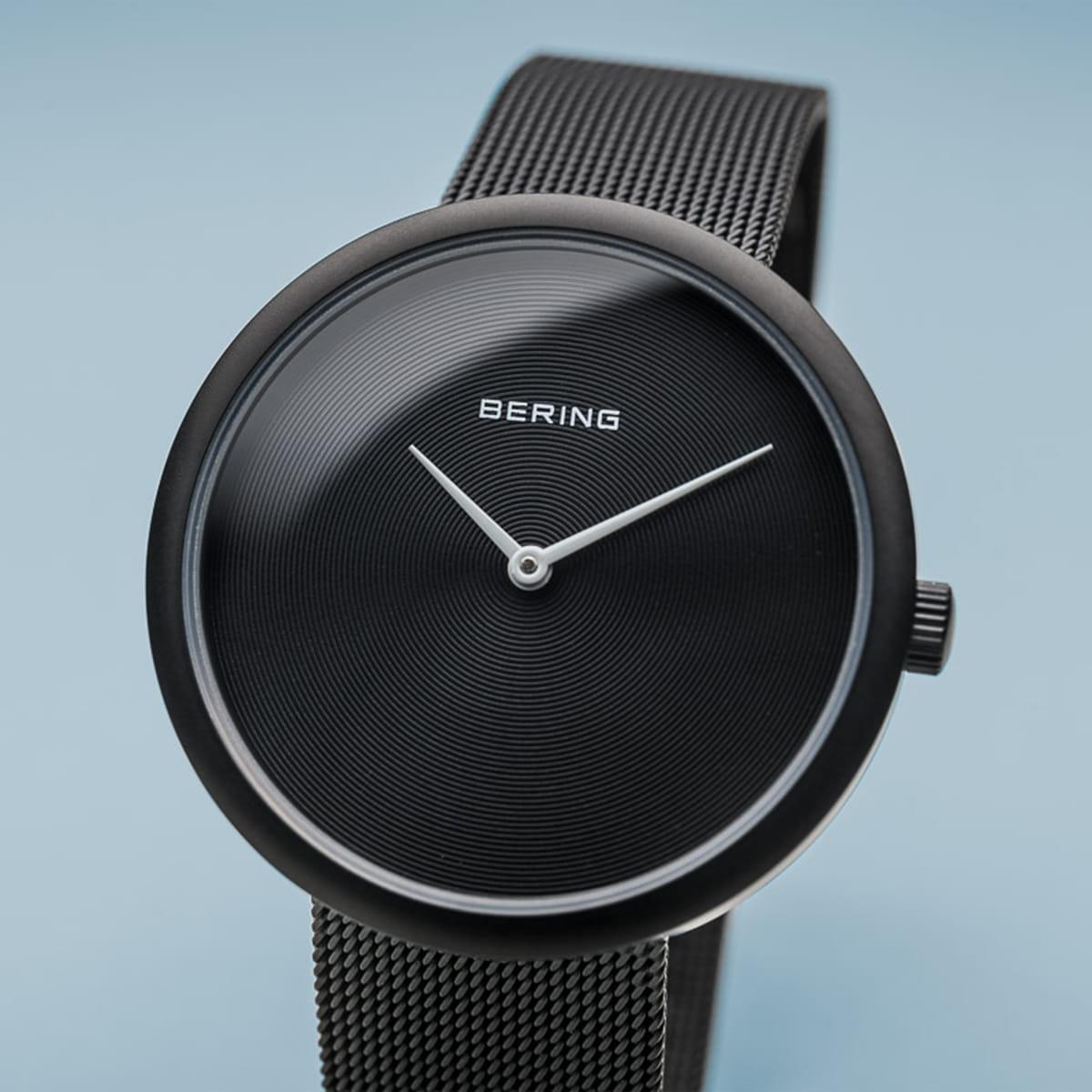 Bering 14333-222 zegarek czarny klasyczny Classic bransoleta - miniatura 5