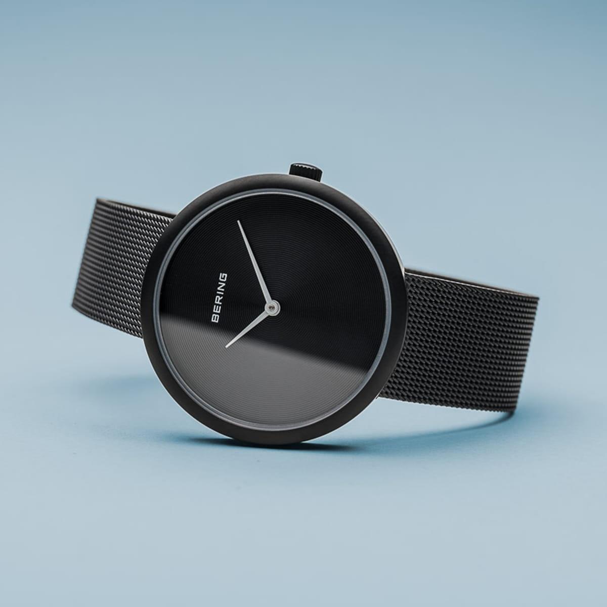 Bering 14333-222 zegarek czarny klasyczny Classic bransoleta - miniatura 6