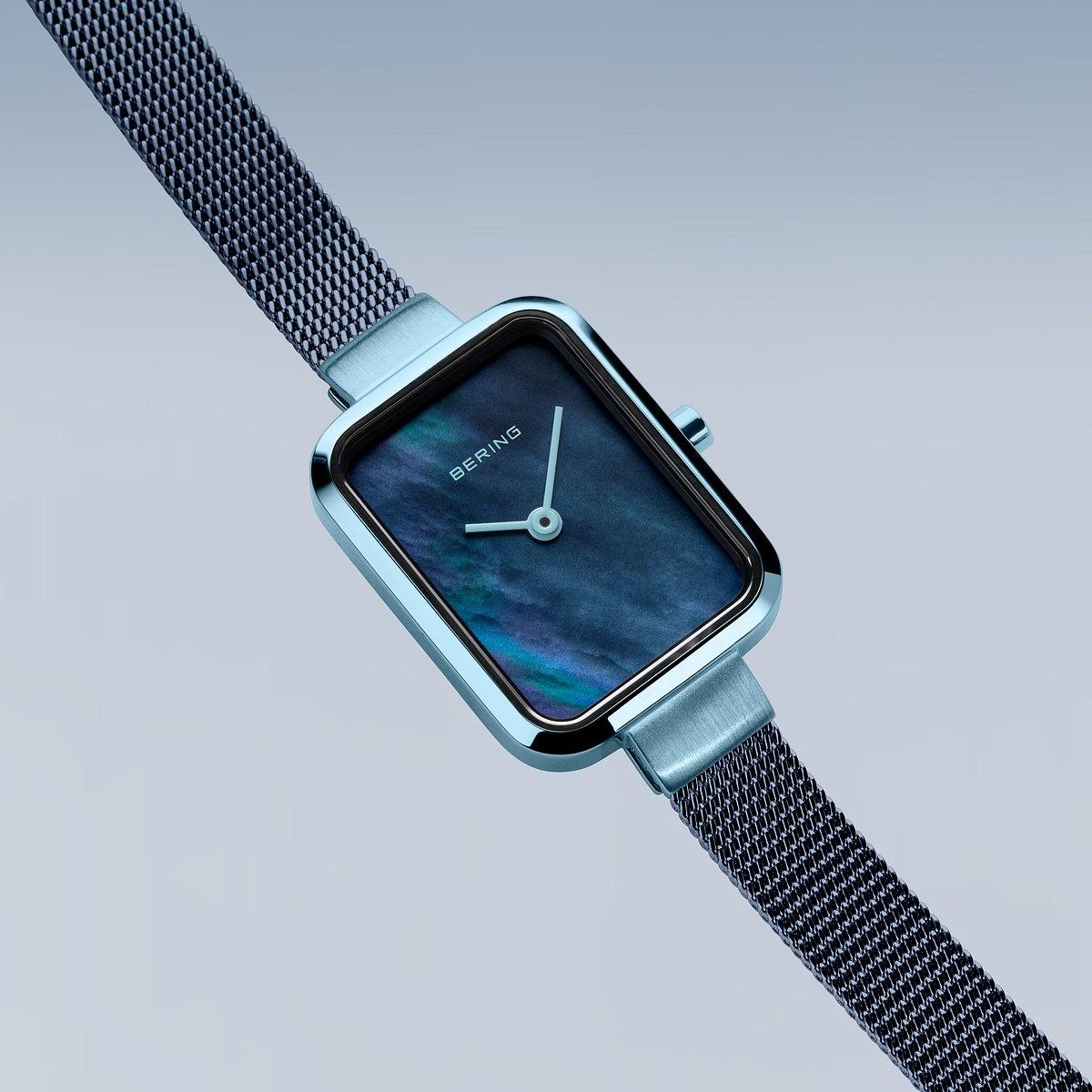 Bering 14520-398 zegarek niebieski klasyczny Classic bransoleta - miniatura 5