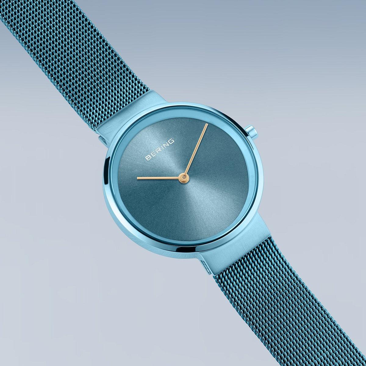 Bering 14531-388 zegarek niebieski klasyczny Classic bransoleta - miniatura 5