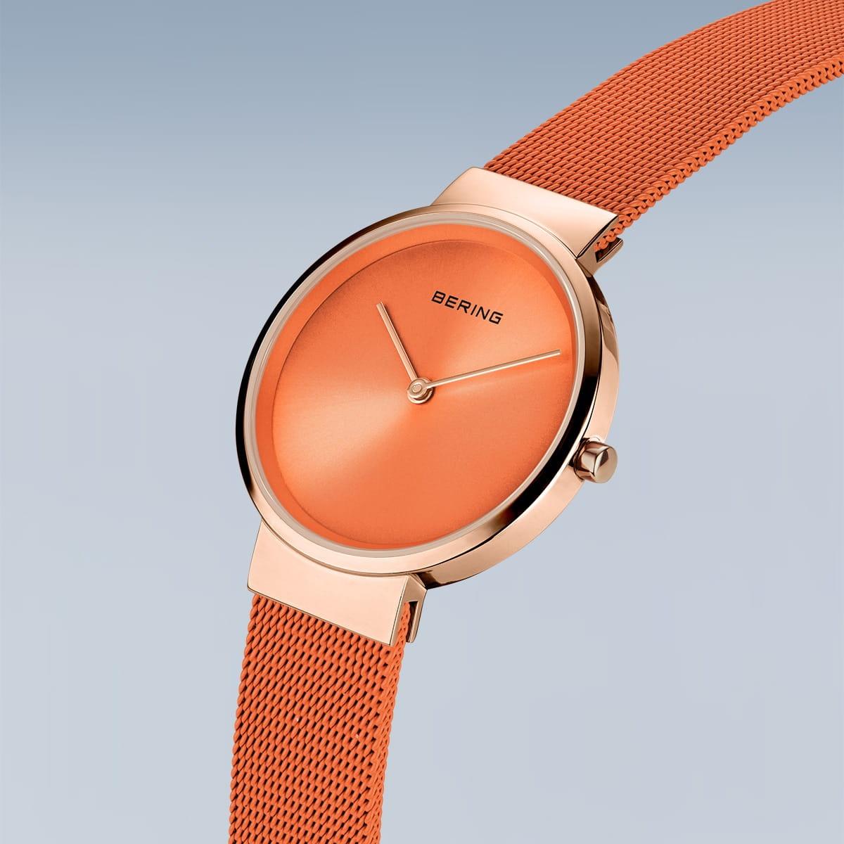 Bering 14531-565 zegarek różowe złoto klasyczny Classic bransoleta - miniatura 5