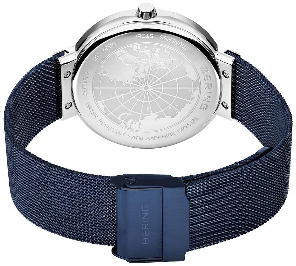 Bering 14539-307 Classic fashion-modowy zegarek srebrny - miniatura 9