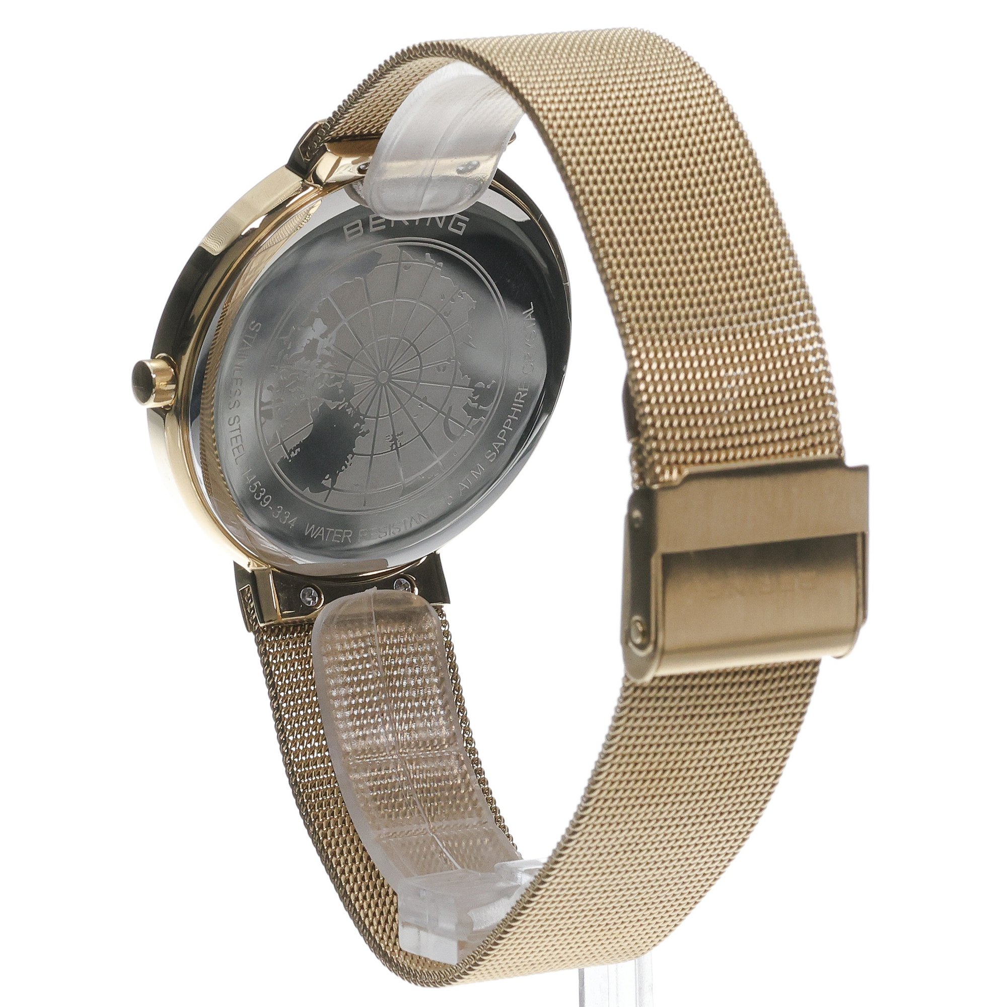 Bering 14539-334 Classic fashion-modowy zegarek złoty - miniatura 4