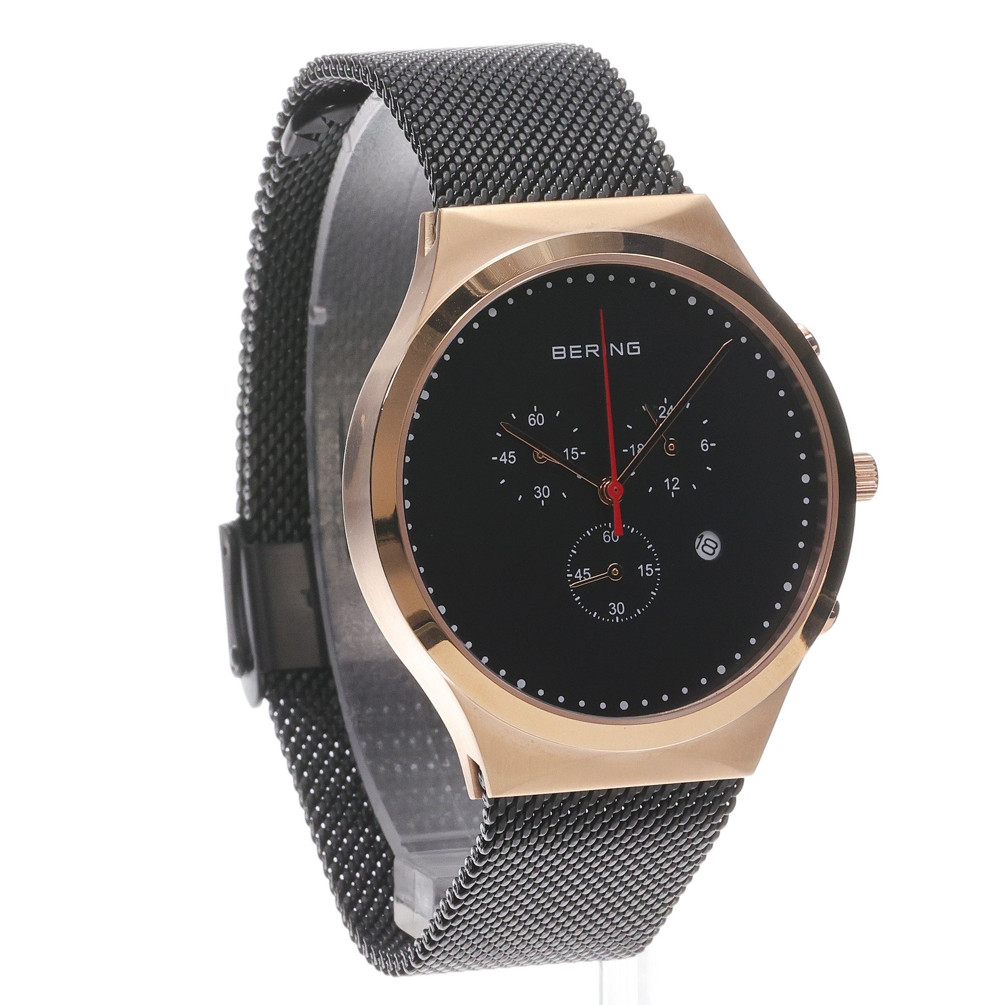 Bering 14740-166 zegarek różowe złoto fashion-modowy Classic bransoleta