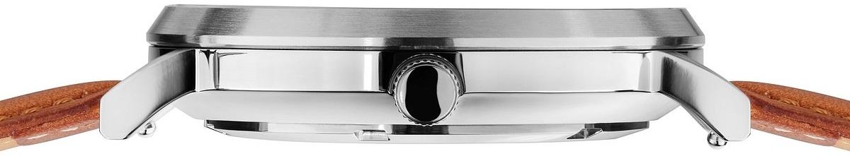 Bering 15439-507 zegarek srebrny klasyczny Solar pasek - miniatura 5