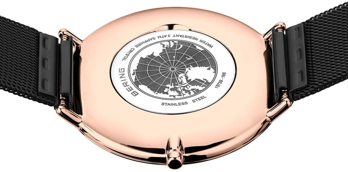 Bering 15739-166 Ultra Slim zegarek męski klasyczny szafirowe - miniatura 8