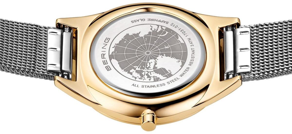 Bering 17031-010 zegarek damski klasyczny Ultra Slim bransoleta