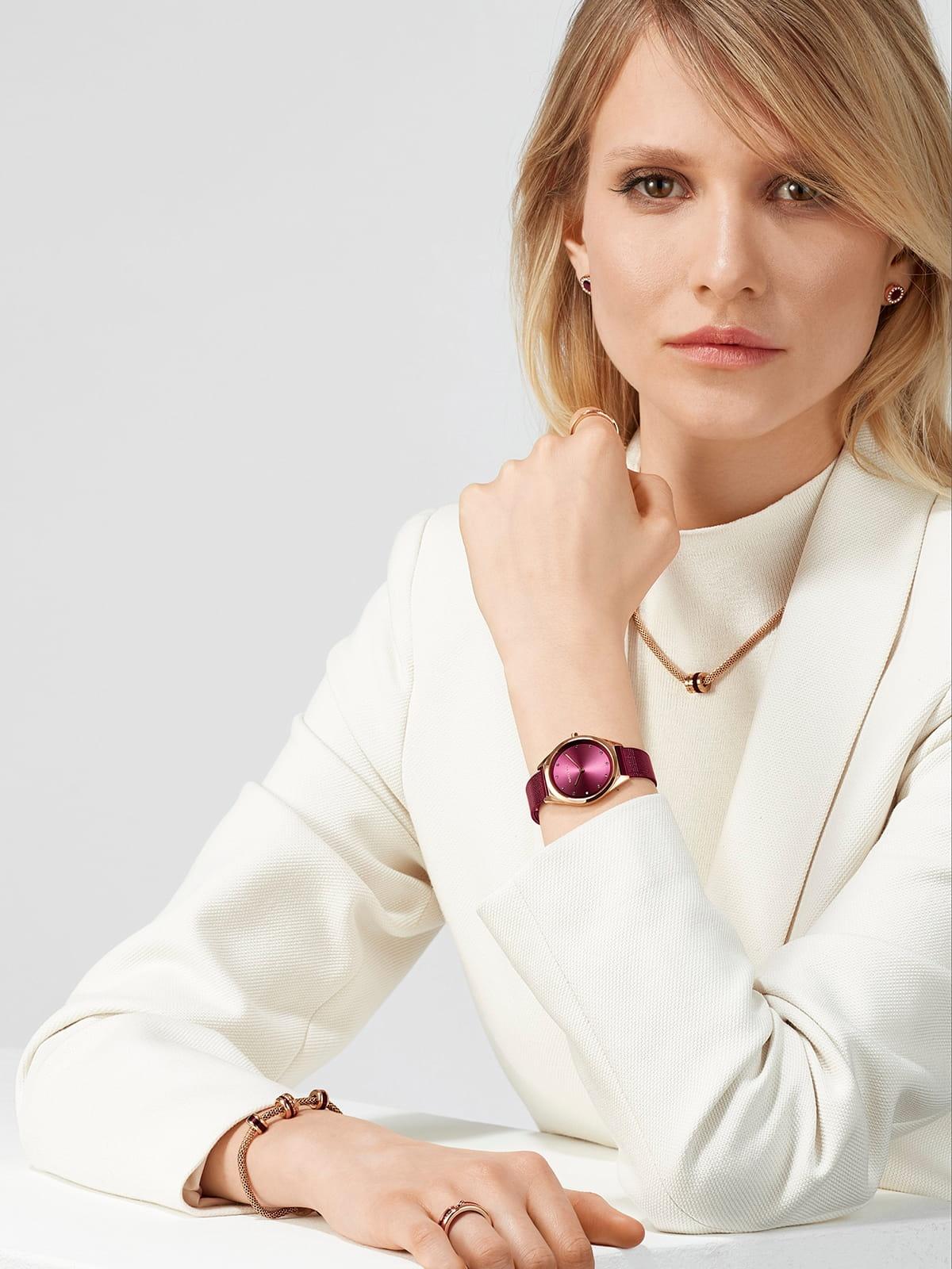 Bering 17031-969 Ultra Slim zegarek damski klasyczny szafirowe - miniatura 8