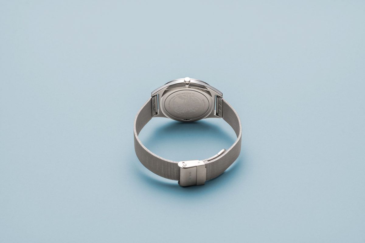 Bering 17140-002 zegarek srebrny klasyczny Ultra Slim bransoleta - miniatura 8