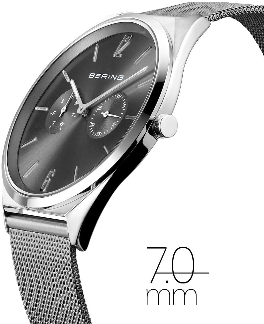 Bering 17140-009 Ultra Slim klasyczny zegarek srebrny - miniatura 9