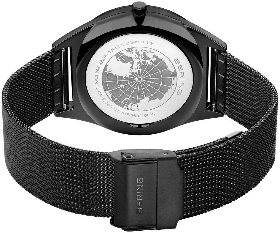 Bering 17140-227 Ultra Slim klasyczny zegarek czarny - miniatura 9