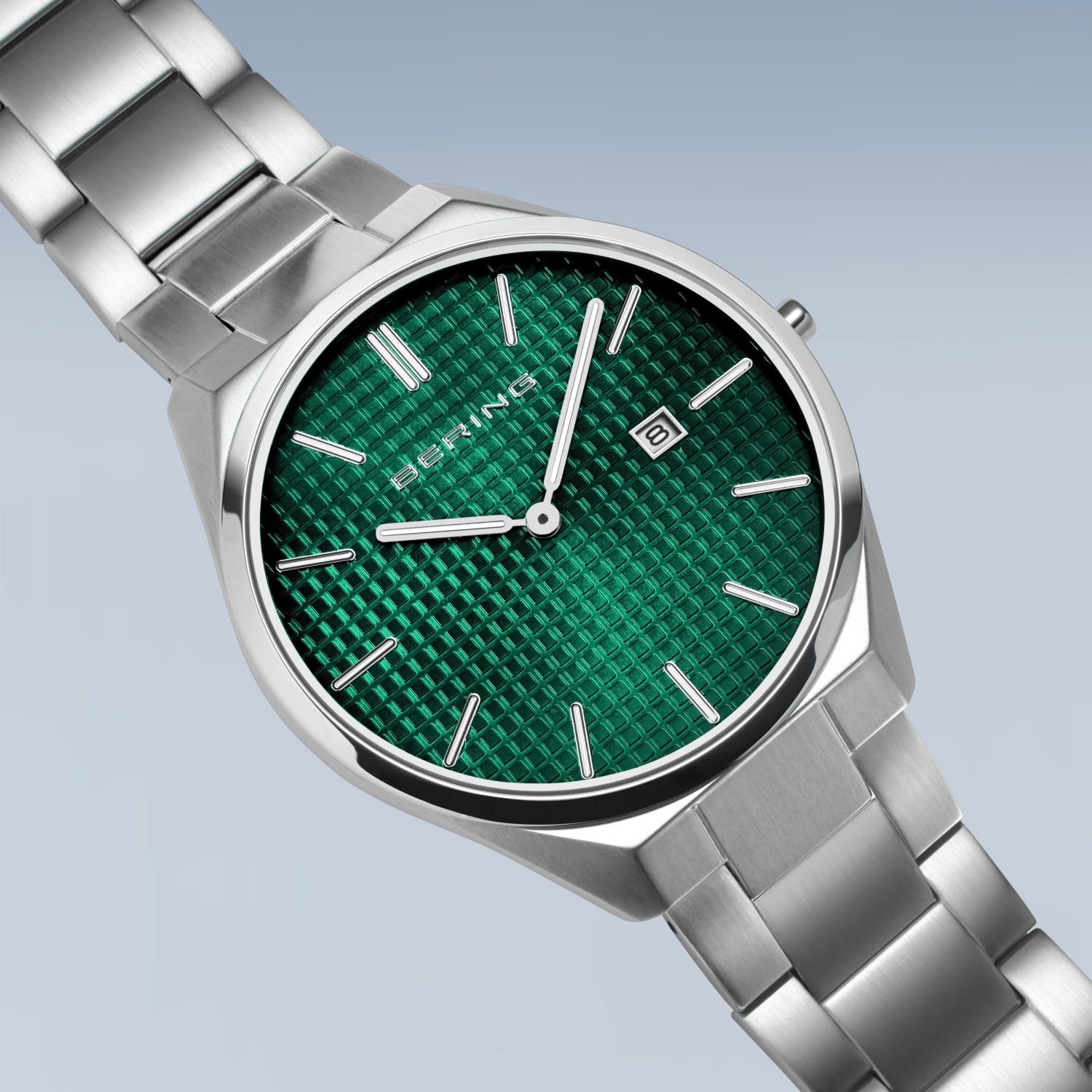 Bering 17240-708 Ultra Slim zegarek męski klasyczny szafirowe - miniatura 8