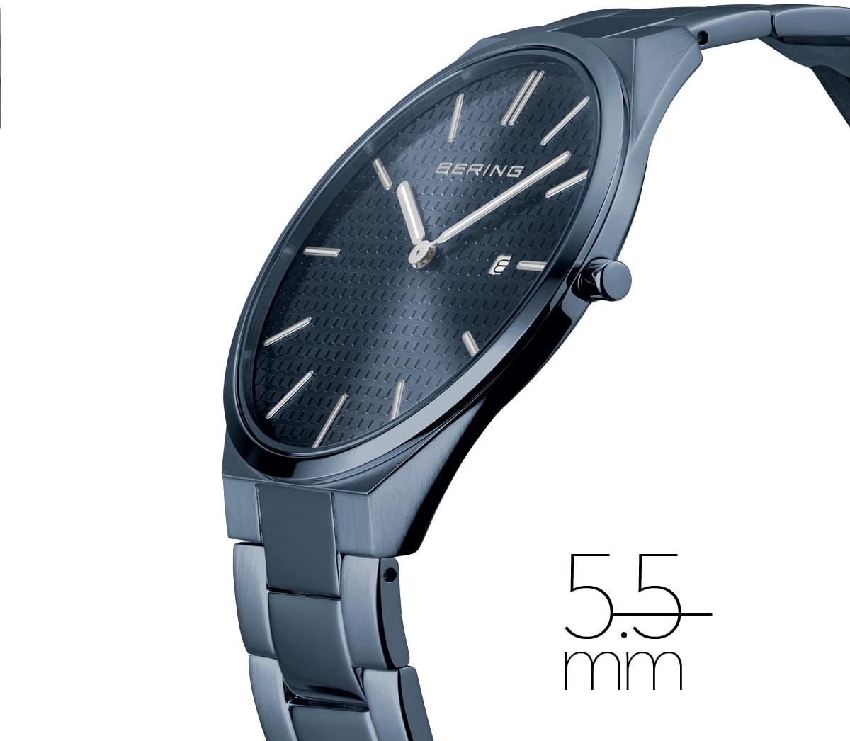 Bering 17240-797 zegarek męski klasyczny Ultra Slim bransoleta - miniatura 12