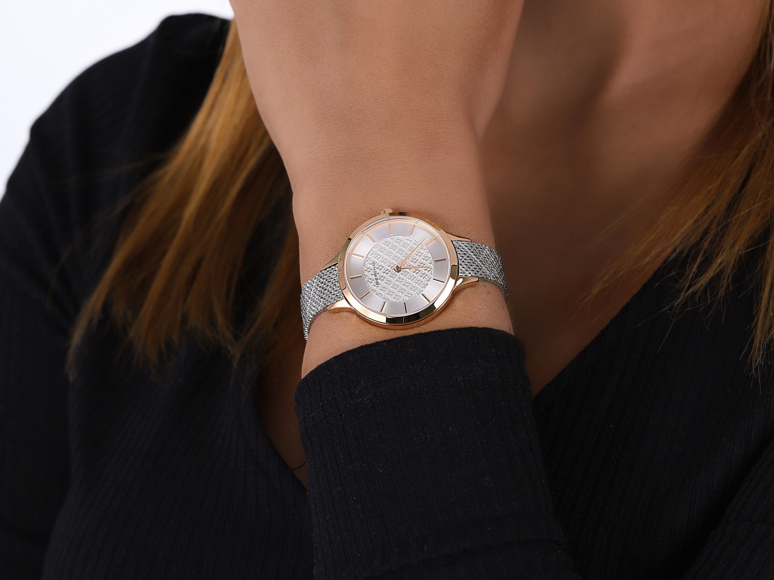 Bering 17831-010 zegarek złoty klasyczny Classic bransoleta - miniatura 7