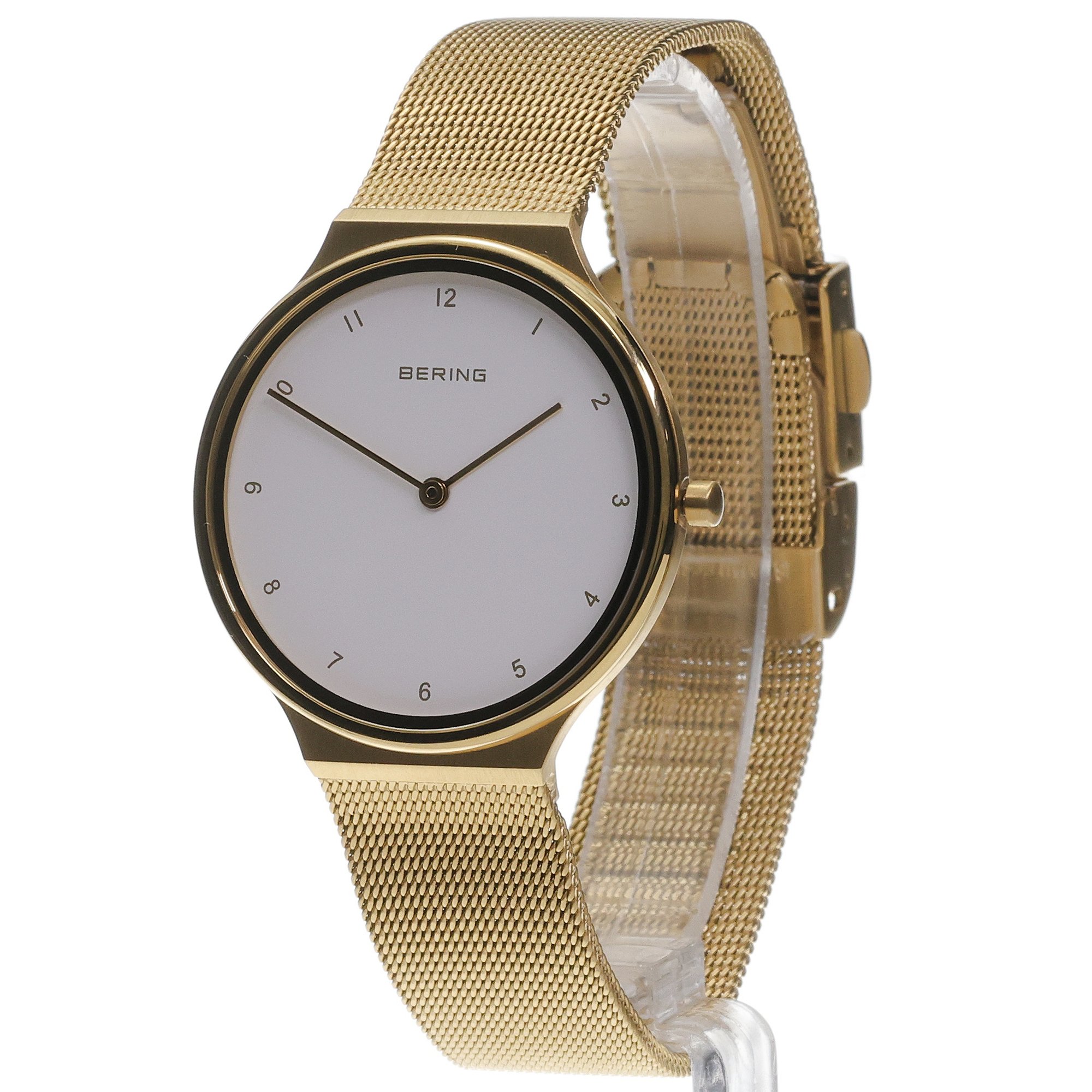 Bering 18434-334 zegarek damski Ultra Slim złoty - miniatura 2