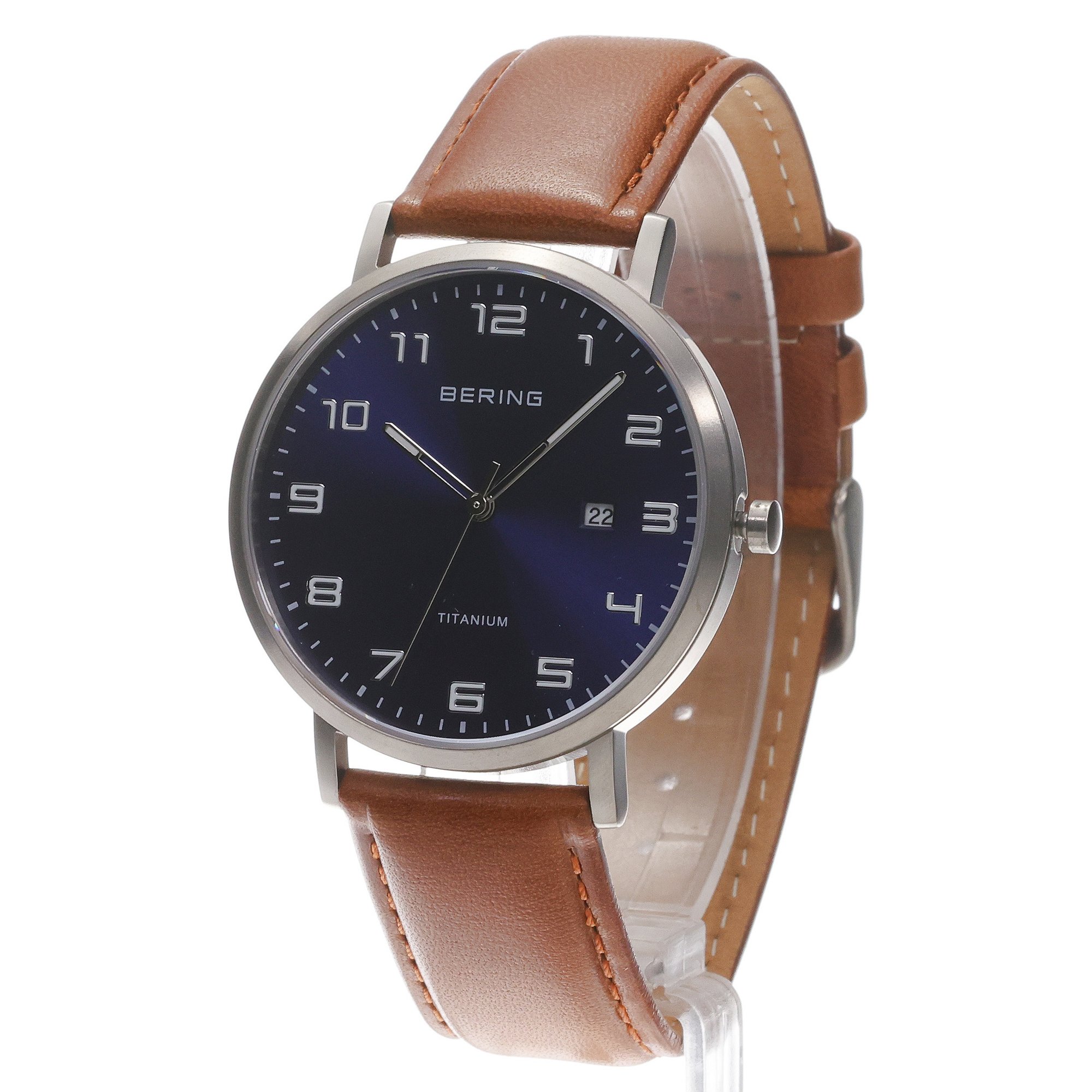 Bering 18640-567 zegarek męski klasyczny Titanium pasek