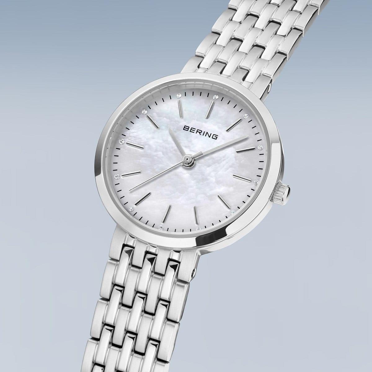 Bering 19126-700 zegarek srebrny klasyczny Classic bransoleta - miniatura 5