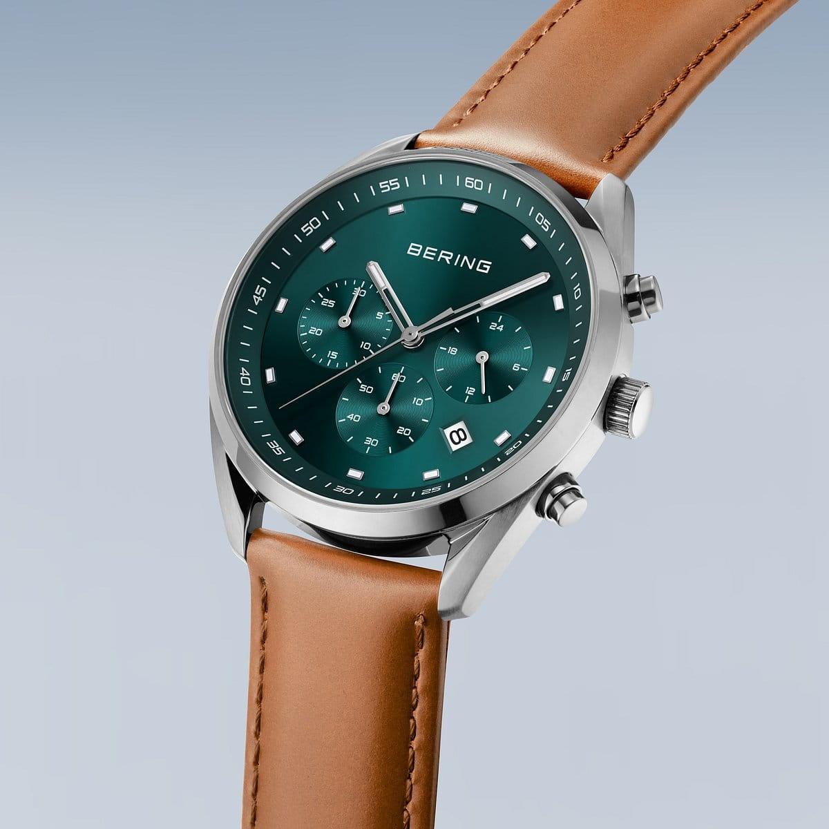 Bering 19240-508 zegarek srebrny klasyczny Classic pasek - miniatura 5