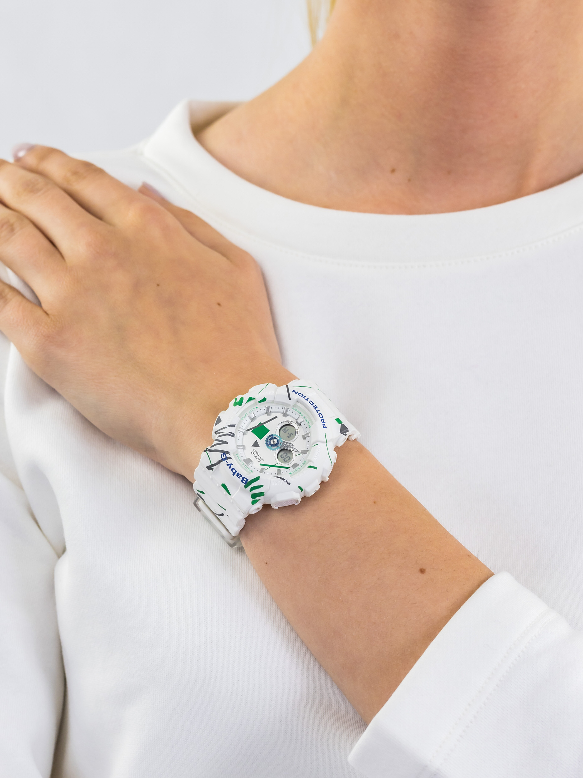 Casio BA-120SC-7AER damski zegarek Baby-G pasek - miniatura 3