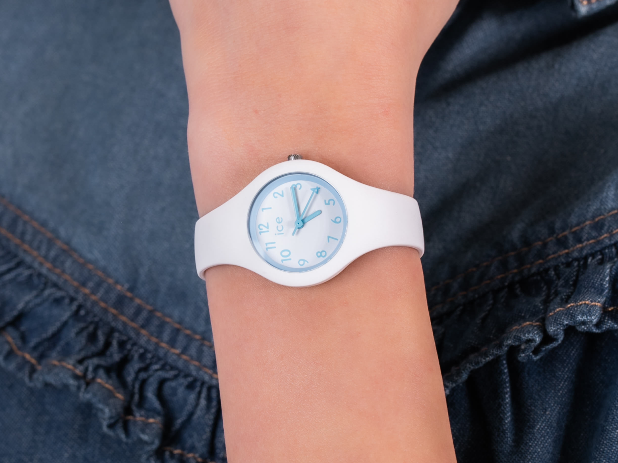 ICE Watch ICE.015348 ICE ola kids cotton white rozm. XS zegarek fashion/modowy ICE-Ola Kids - miniatura 4