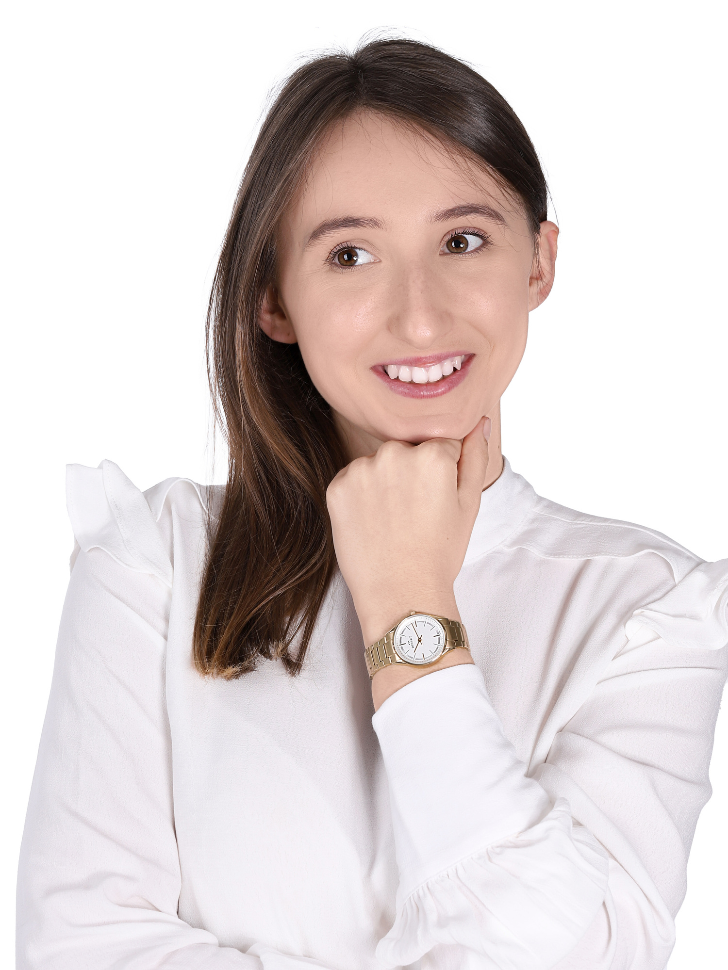 Bisset BSBE67GISX03BX Klasyczne zegarek damski elegancki mineralne - miniatura 2
