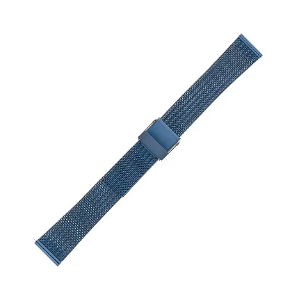 Bisset BM-104-16-BLUE Bransoleta Bisset - niebieska, połysk - zdjęcie 1