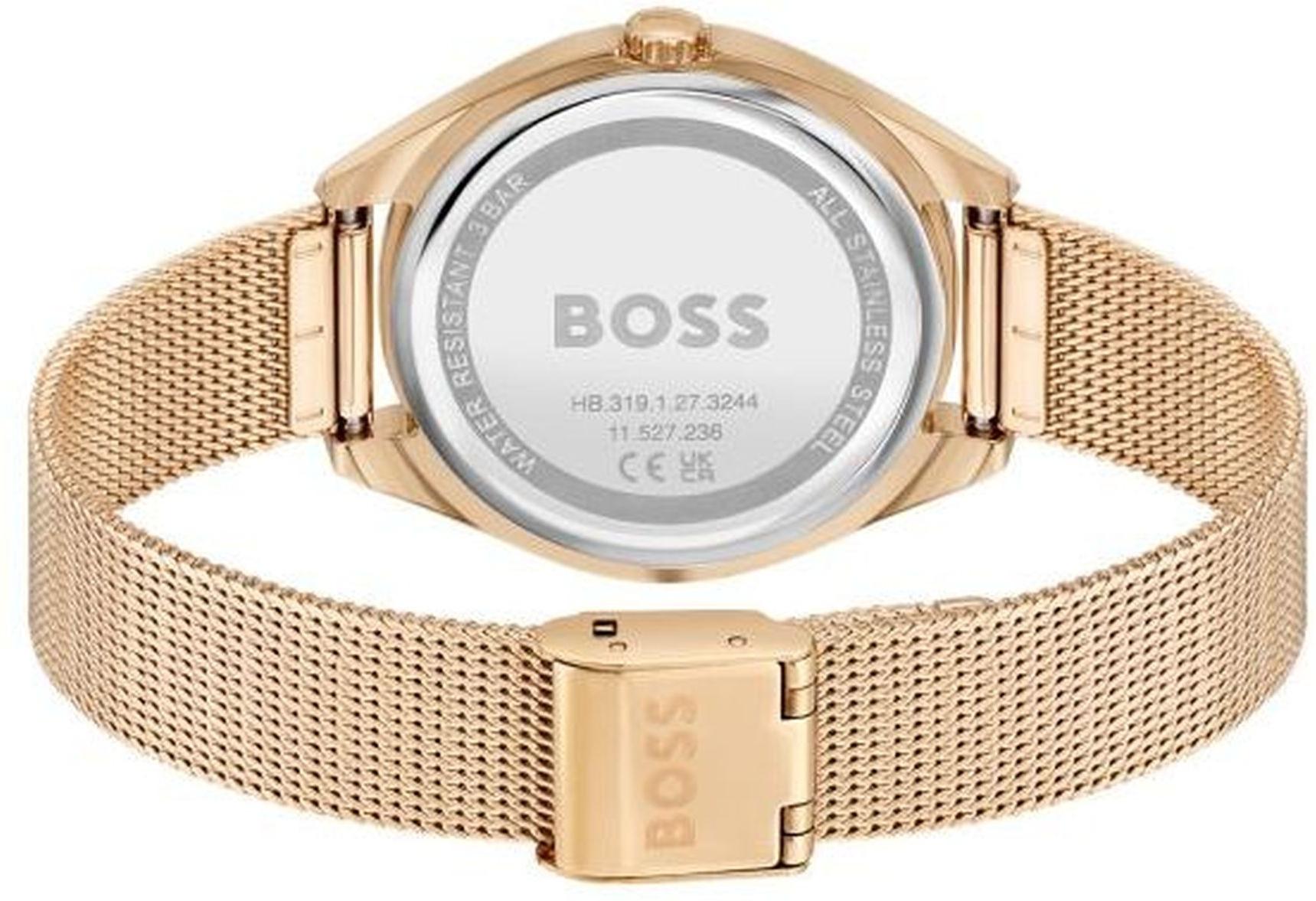 Boss 1502668 zegarek różowe złoto klasyczny Damskie bransoleta - miniatura 3