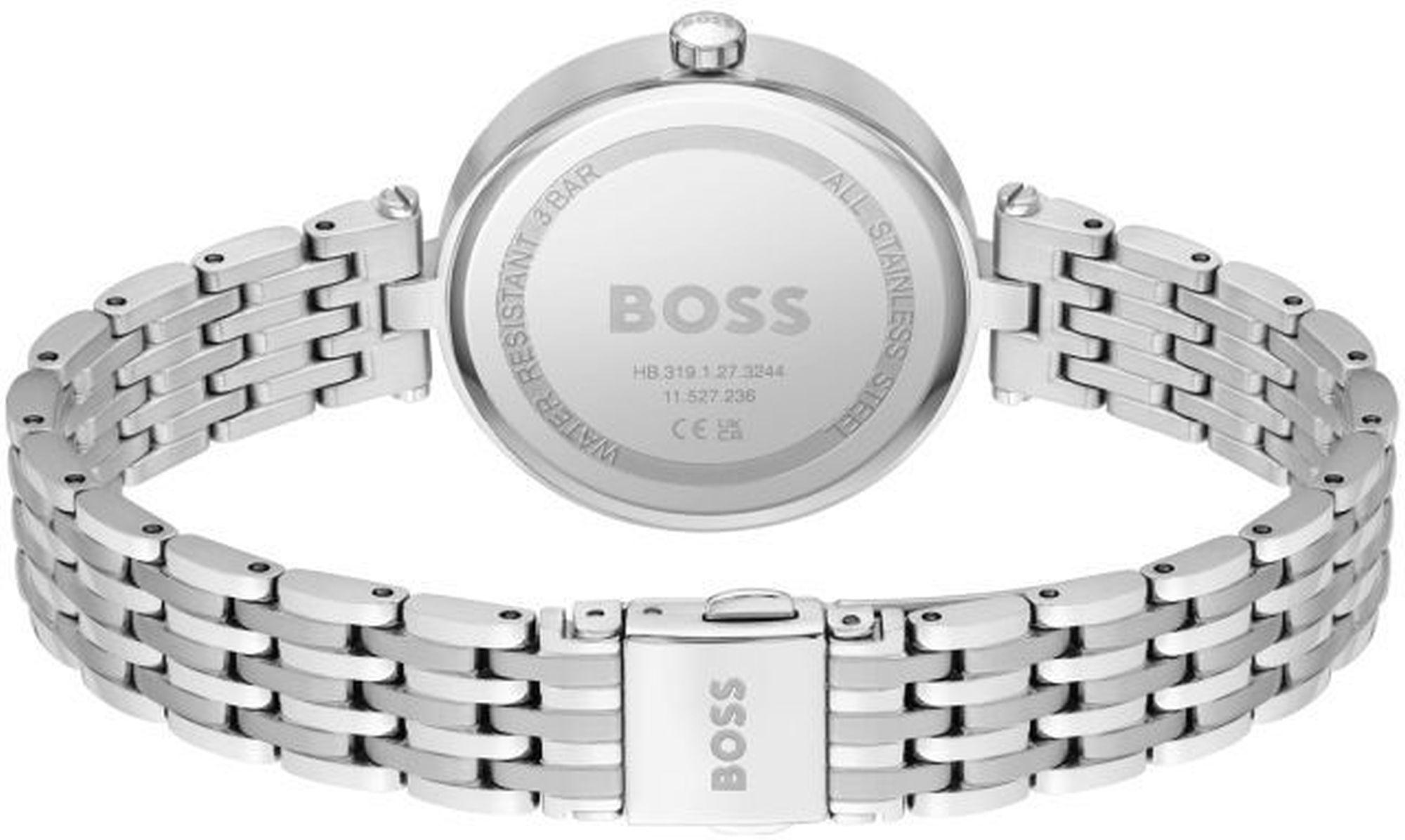 Boss 1502704 zegarek srebrny Damskie bransoleta - miniatura 3
