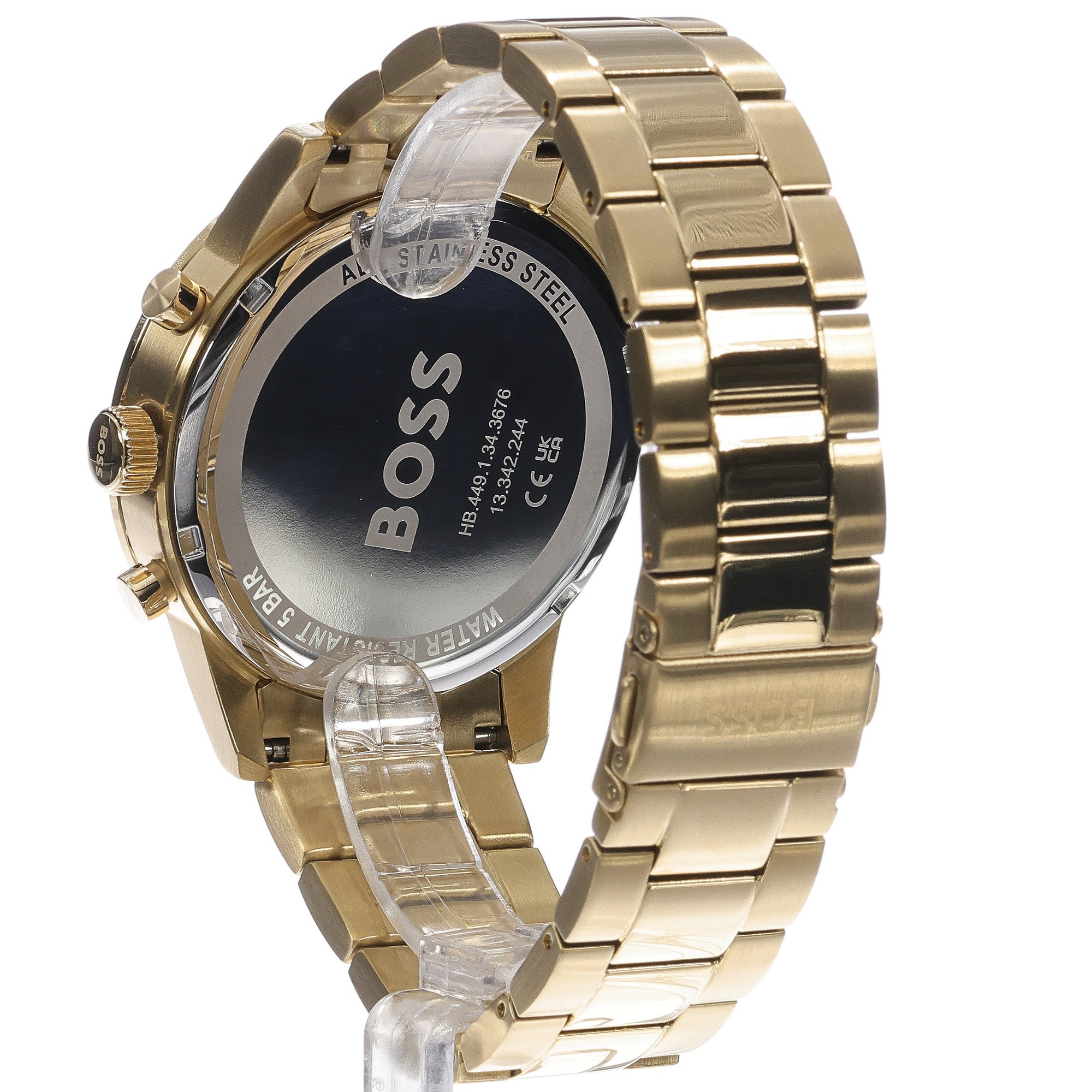 Boss 1513923 zegarek złoty fashion-modowy Męskie bransoleta - miniatura 6