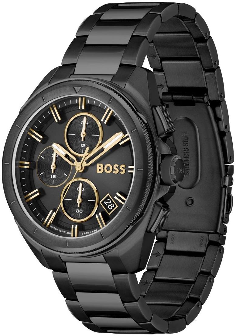 Boss 1513950 zegarek czarny fashion-modowy Męskie bransoleta - miniatura 2