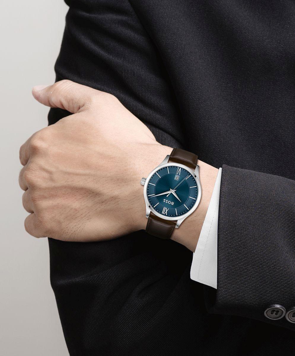 Boss 1513955 Elite zegarek klasyczny Męskie - miniatura 4