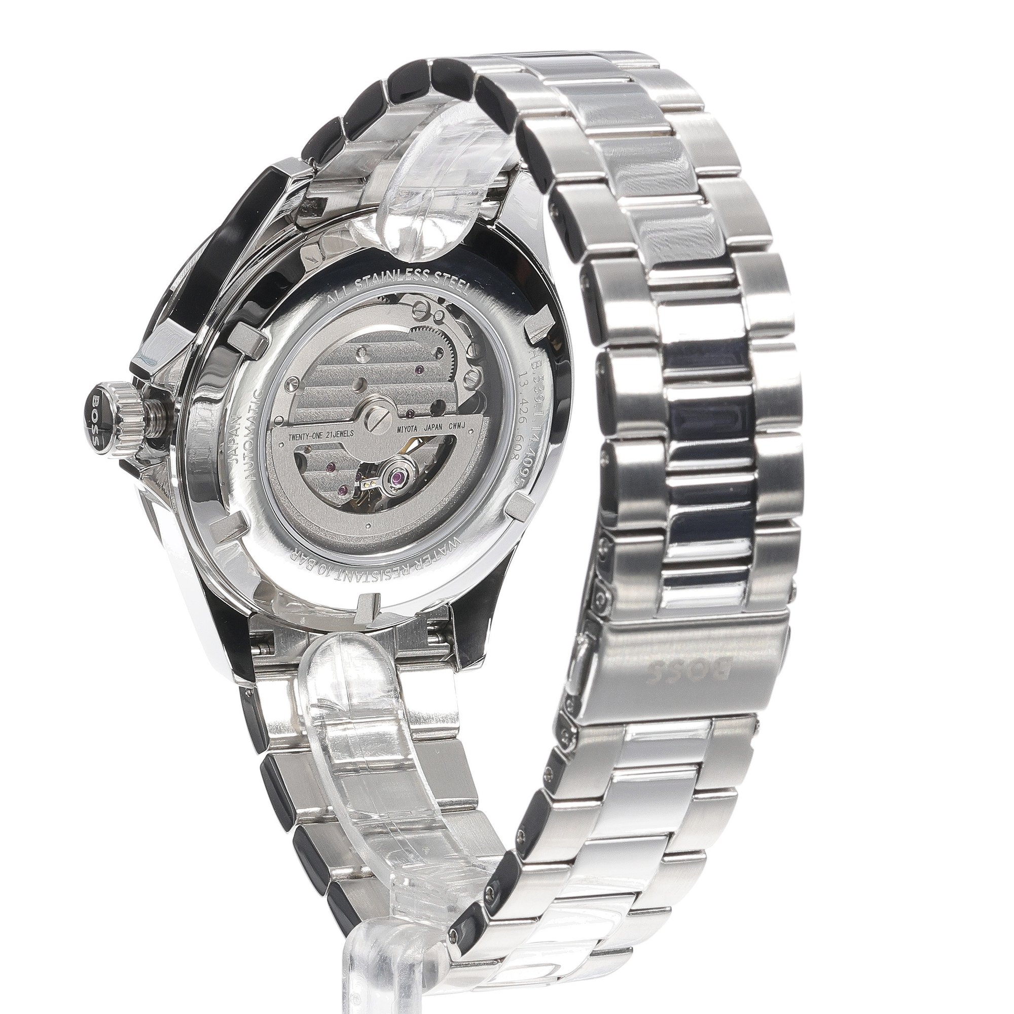 Boss 1514200 zegarek srebrny fashion-modowy Męskie bransoleta - miniatura 6