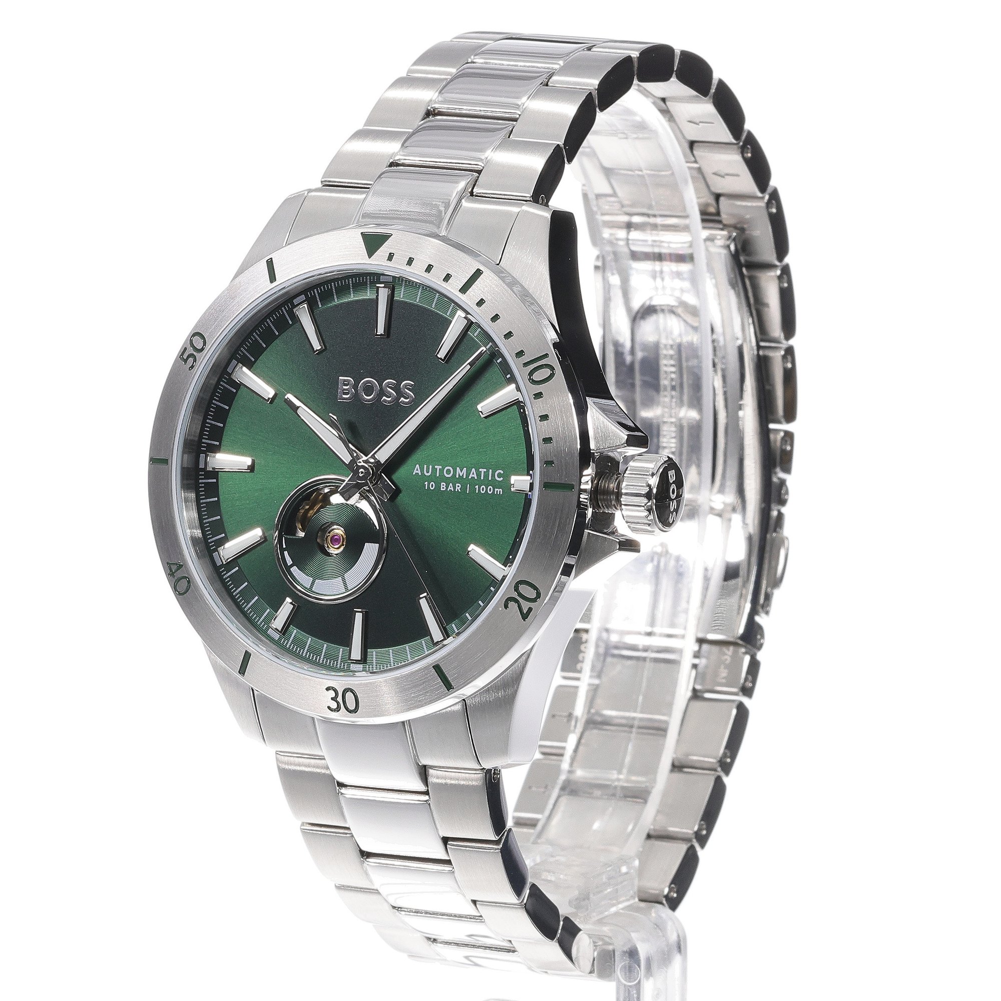 Boss 1514200 zegarek srebrny fashion-modowy Męskie bransoleta - miniatura 7