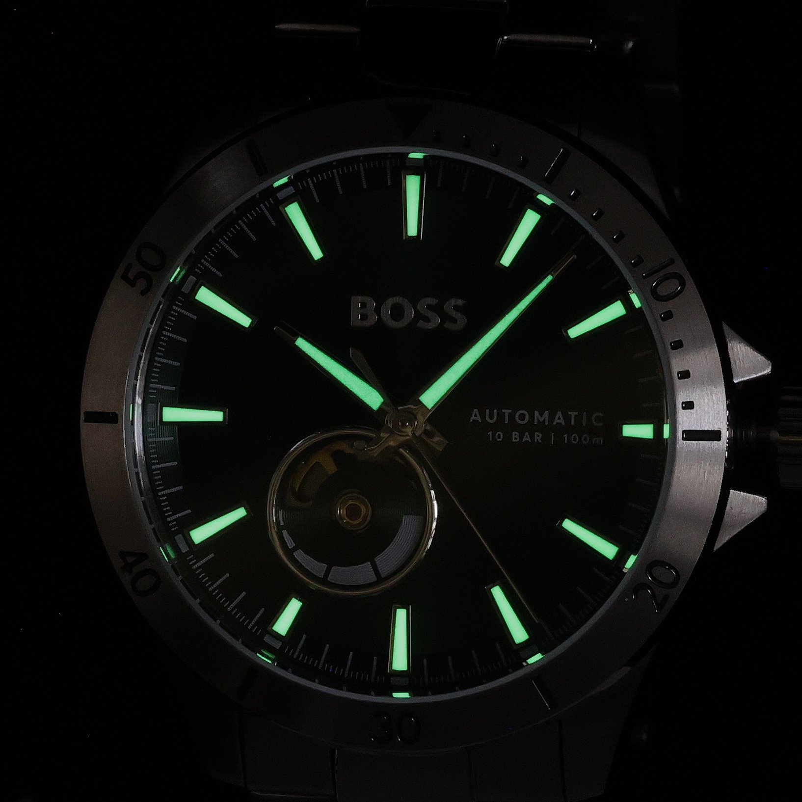 Boss 1514200 zegarek srebrny fashion-modowy Męskie bransoleta - miniatura 8