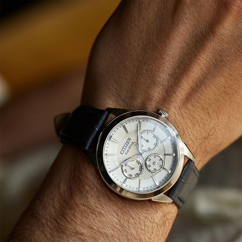 BU2110-01A męski zegarek Ecodrive pasek - miniatura 5