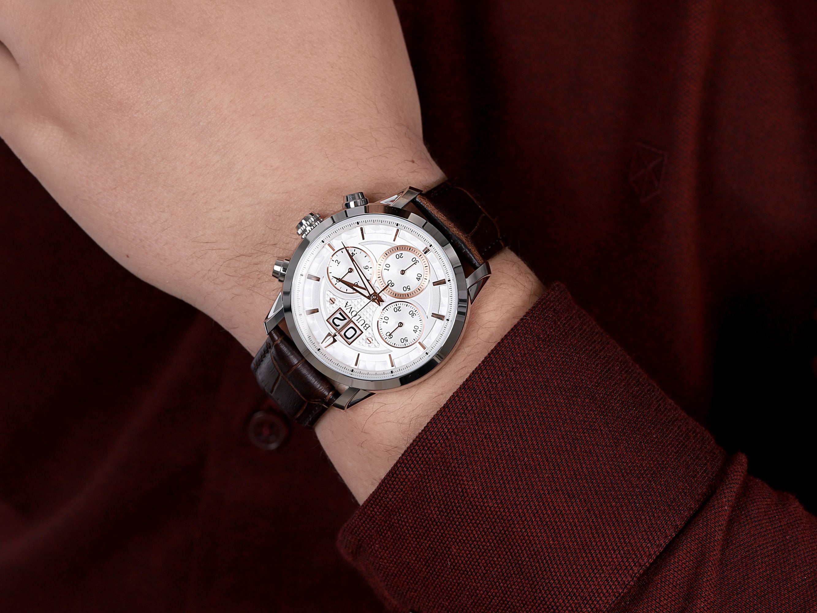 Bulova 96B309 zegarek męski Classic - miniatura 4