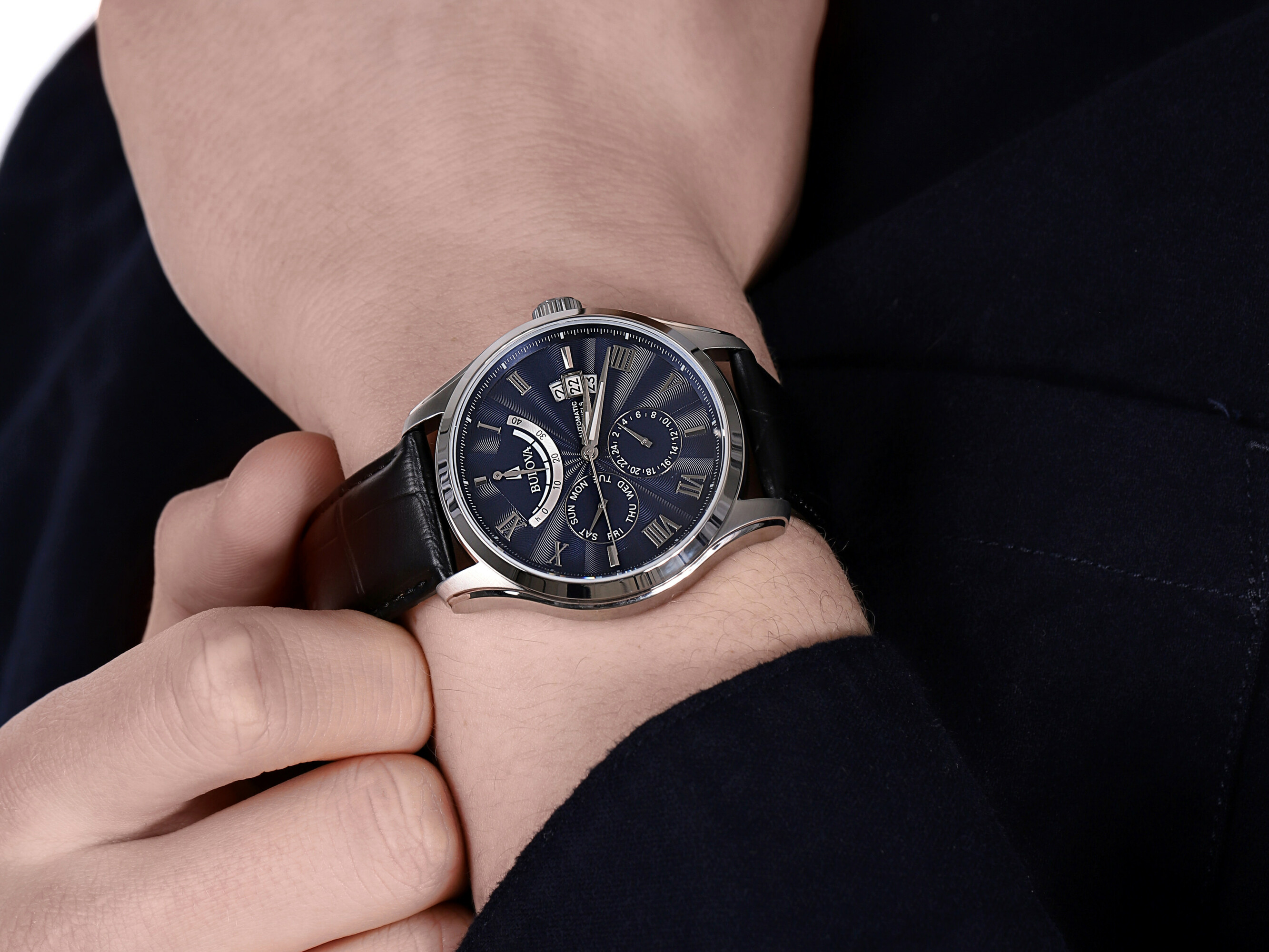 Bulova 96C142 zegarek męski Automatic - miniatura 4