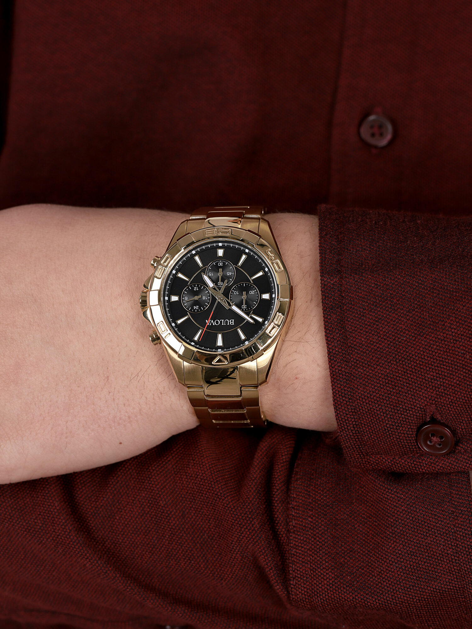 Bulova 97A139 zegarek elegancki Chronograph C - miniatura 3