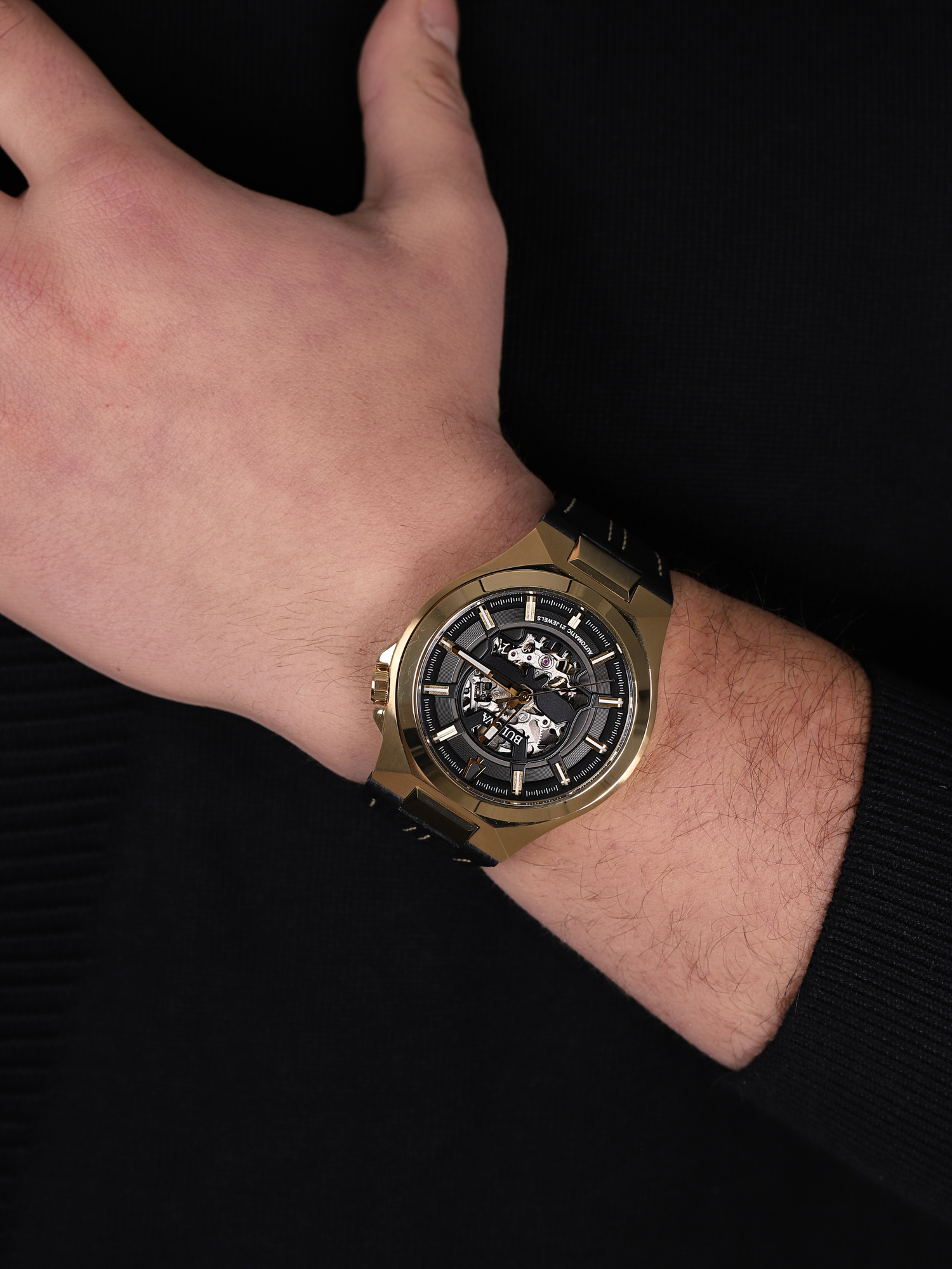Bulova 97A148 męski zegarek Classic pasek - miniatura 3