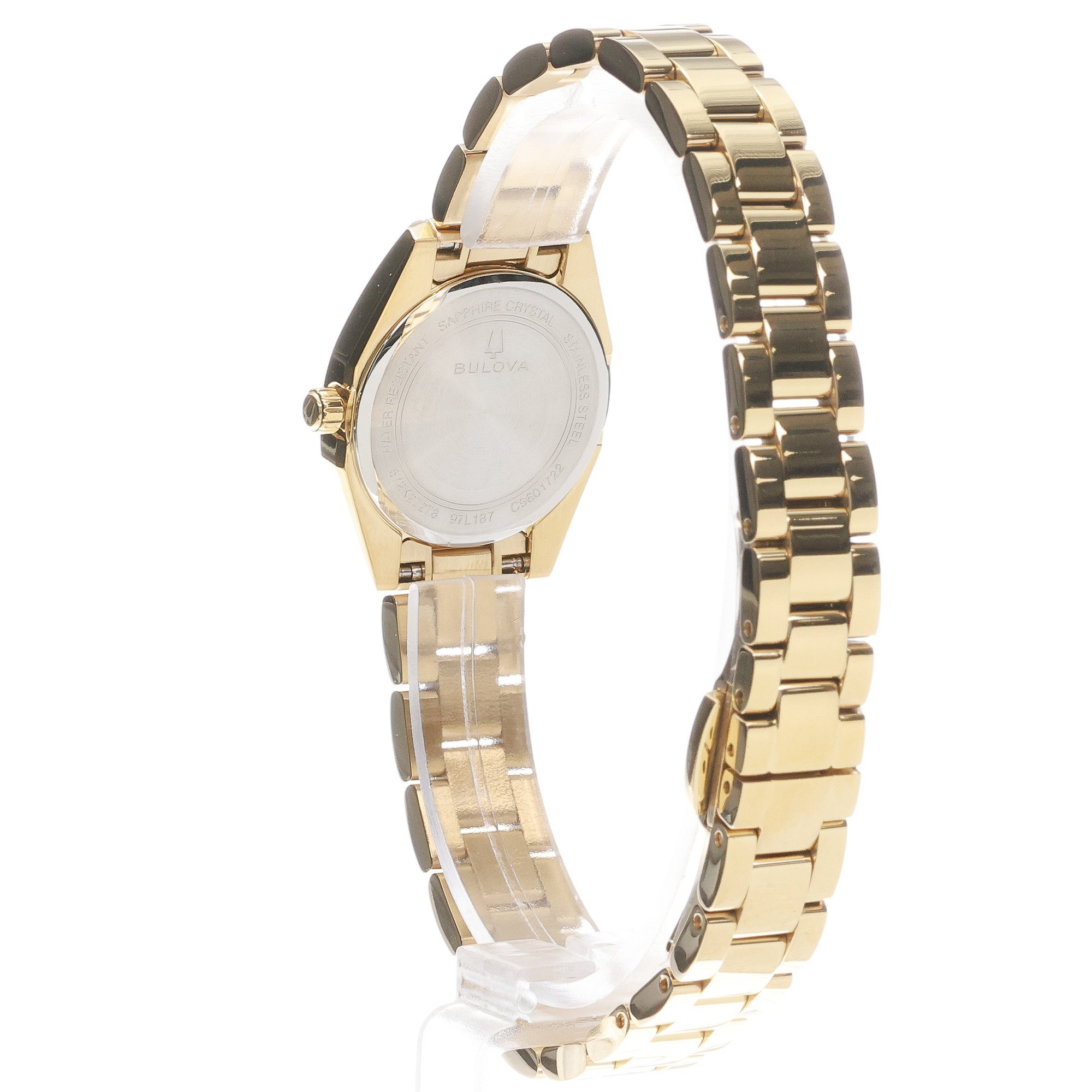 Bulova 97L187 zegarek złoty klasyczny Surveyor bransoleta - miniatura 4