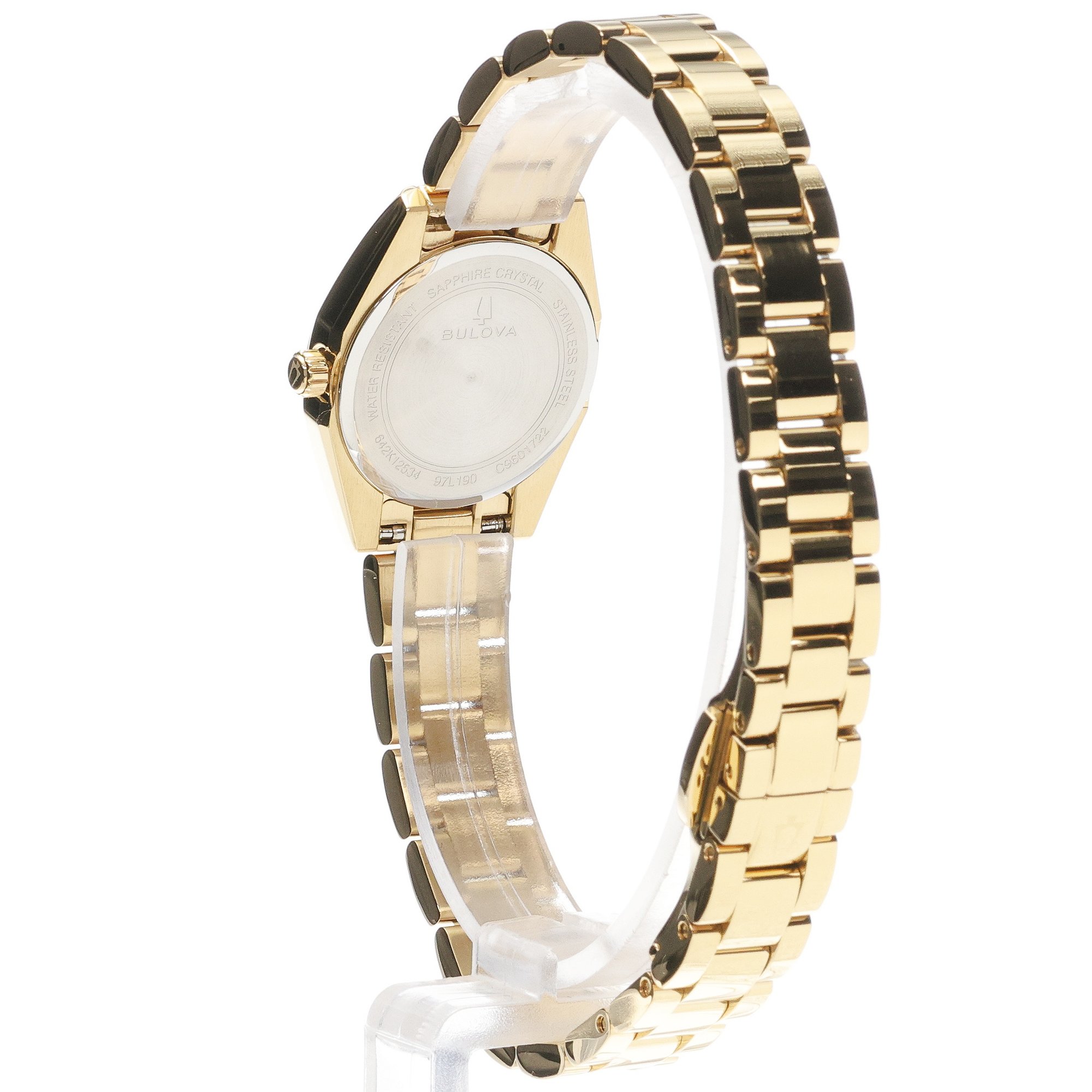 Bulova 97L190 zegarek złoty klasyczny Surveyor bransoleta - miniatura 4