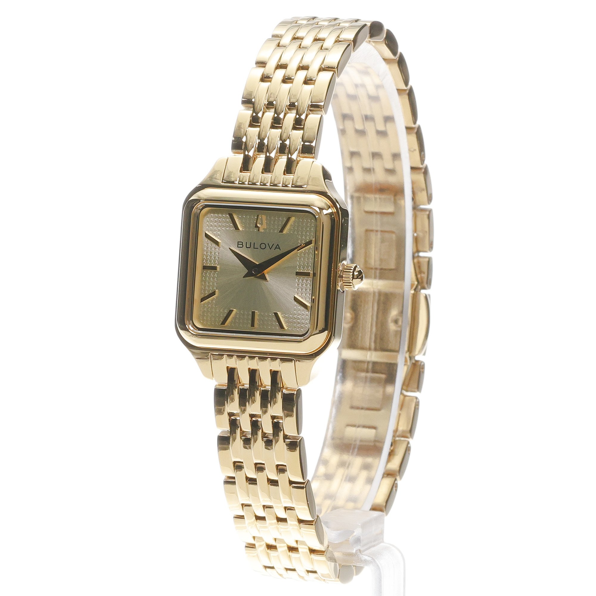 Bulova 97L191 Sutton Sutton klasyczny zegarek złoty - miniatura 2