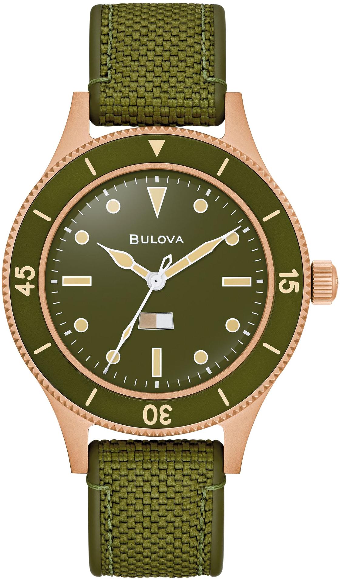 Bulova MIL-SHIPS Bronze Bulova’s 150th Anniversary 98A324