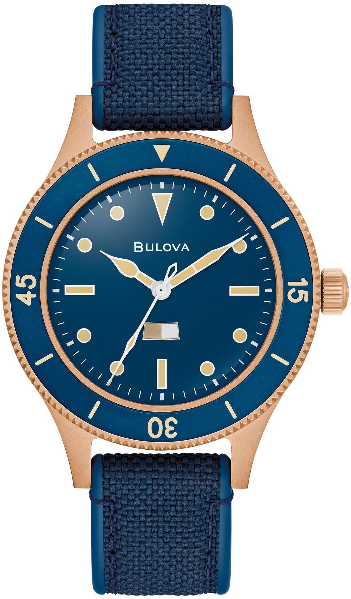 Bulova MIL-SHIPS Bronze Bulova’s 150th Anniversary 98A325
